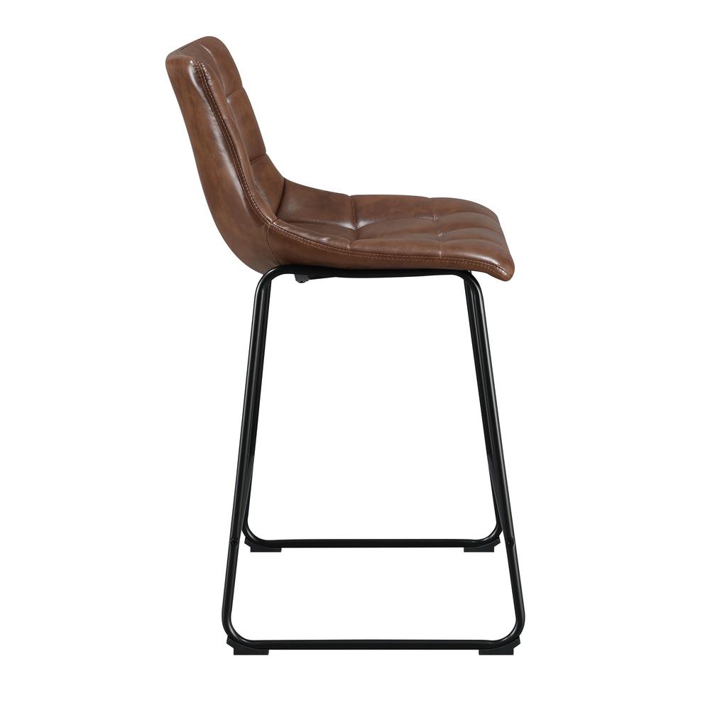 Picket House Furnishings Richmond 30" Bar Stool in Cappuccino. Picture 6