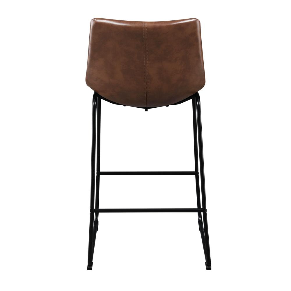 Picket House Furnishings Richmond 30" Bar Stool in Cappuccino. Picture 7