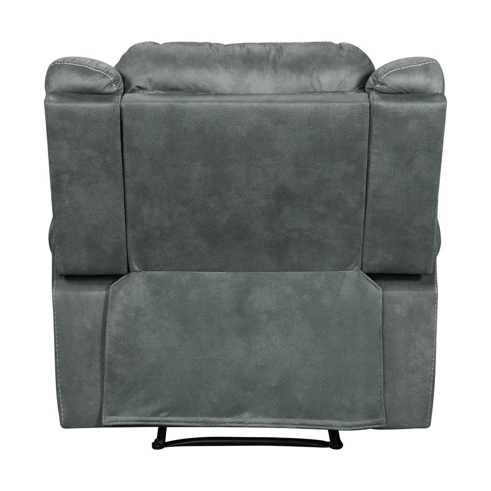 Tasso Glider Recliner in FB367 Charcoal. Picture 2
