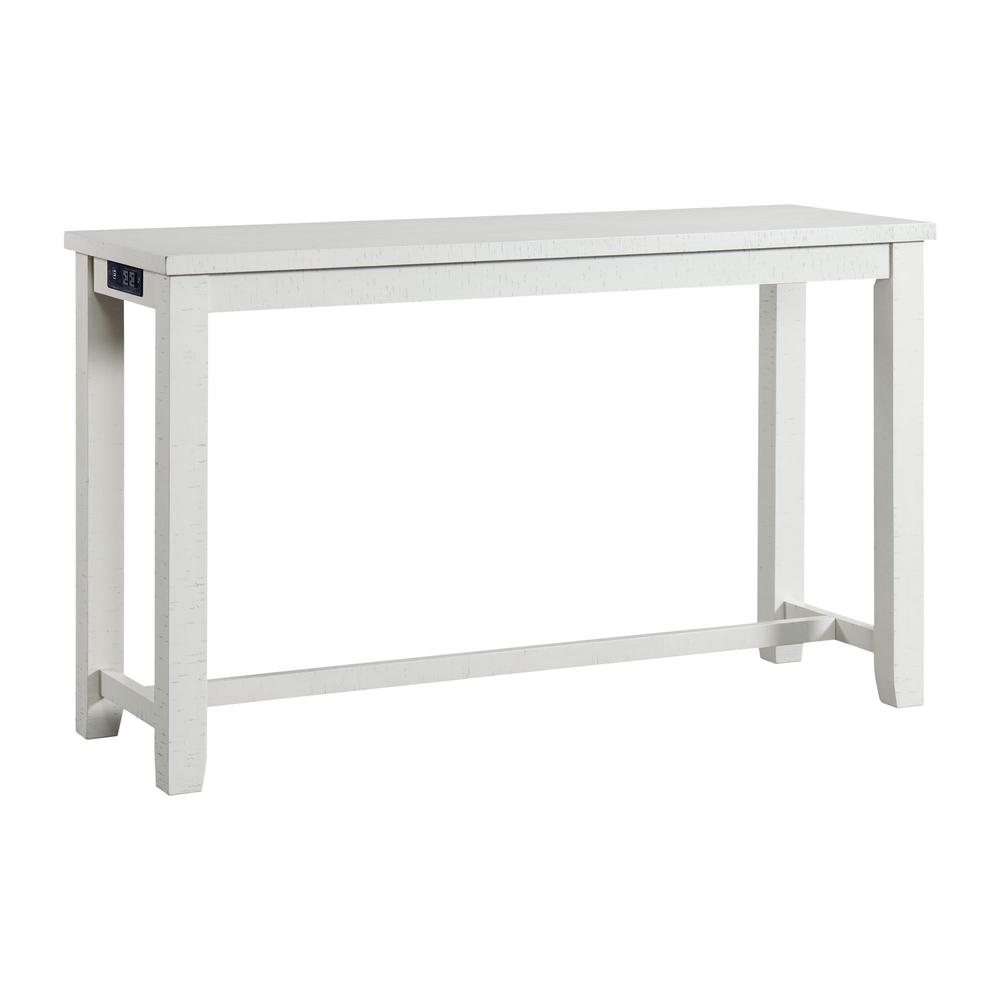 Picket House Furnishings Stanford Multipurpose Bar Table Set in White. Picture 5