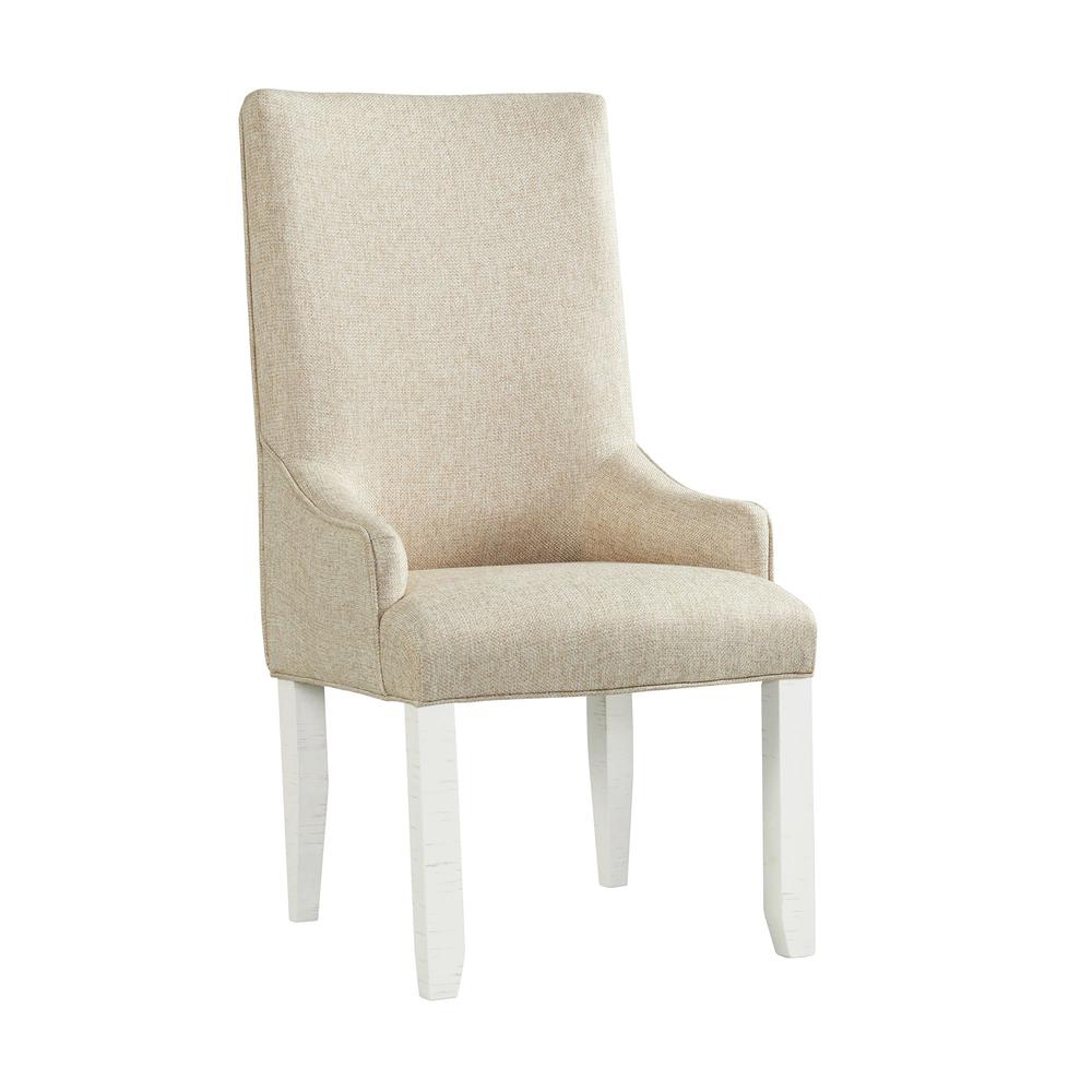 Picket House Furnishings Stanford Parson Chair Set in White. Picture 3