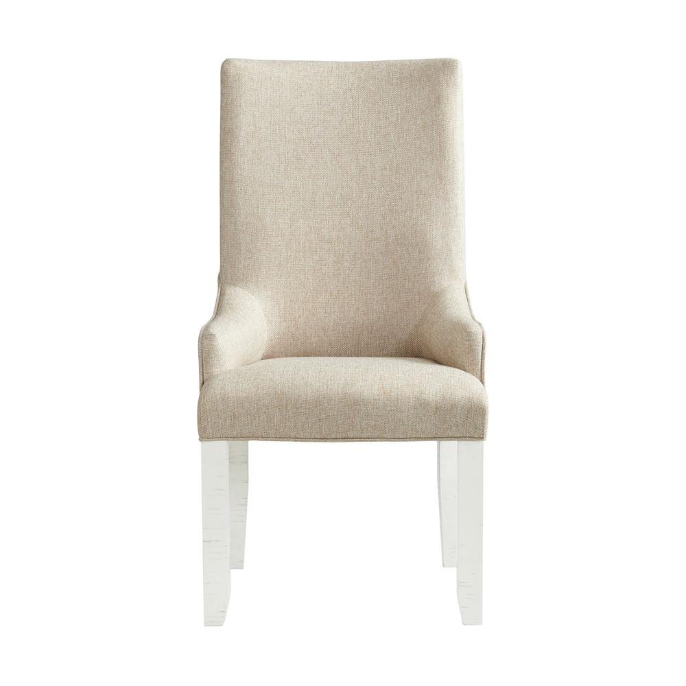 Picket House Furnishings Stanford Parson Chair Set in White. Picture 4