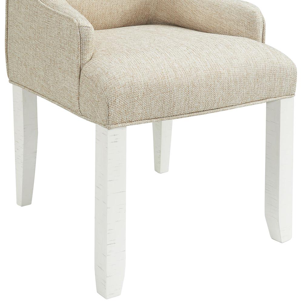 Picket House Furnishings Stanford Parson Chair Set in White. Picture 9