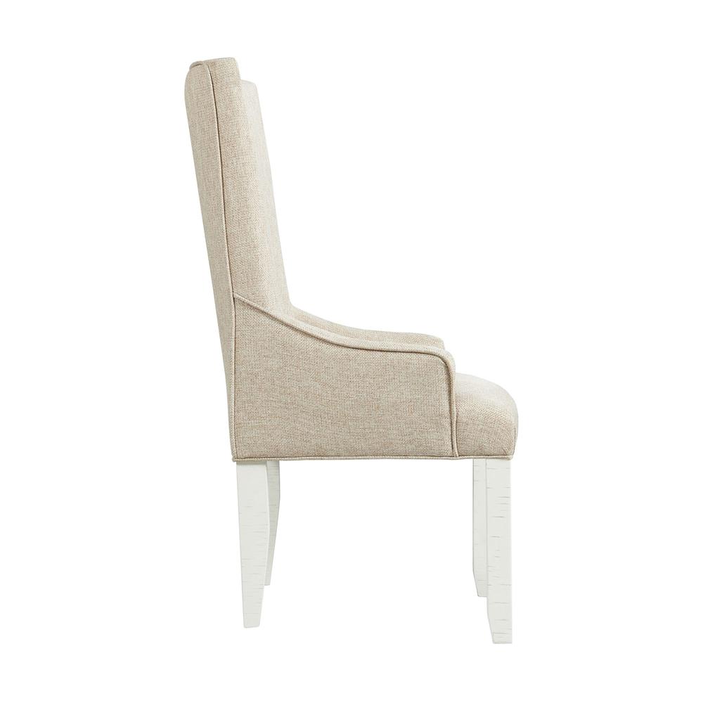 Picket House Furnishings Stanford Parson Chair Set in White. Picture 5