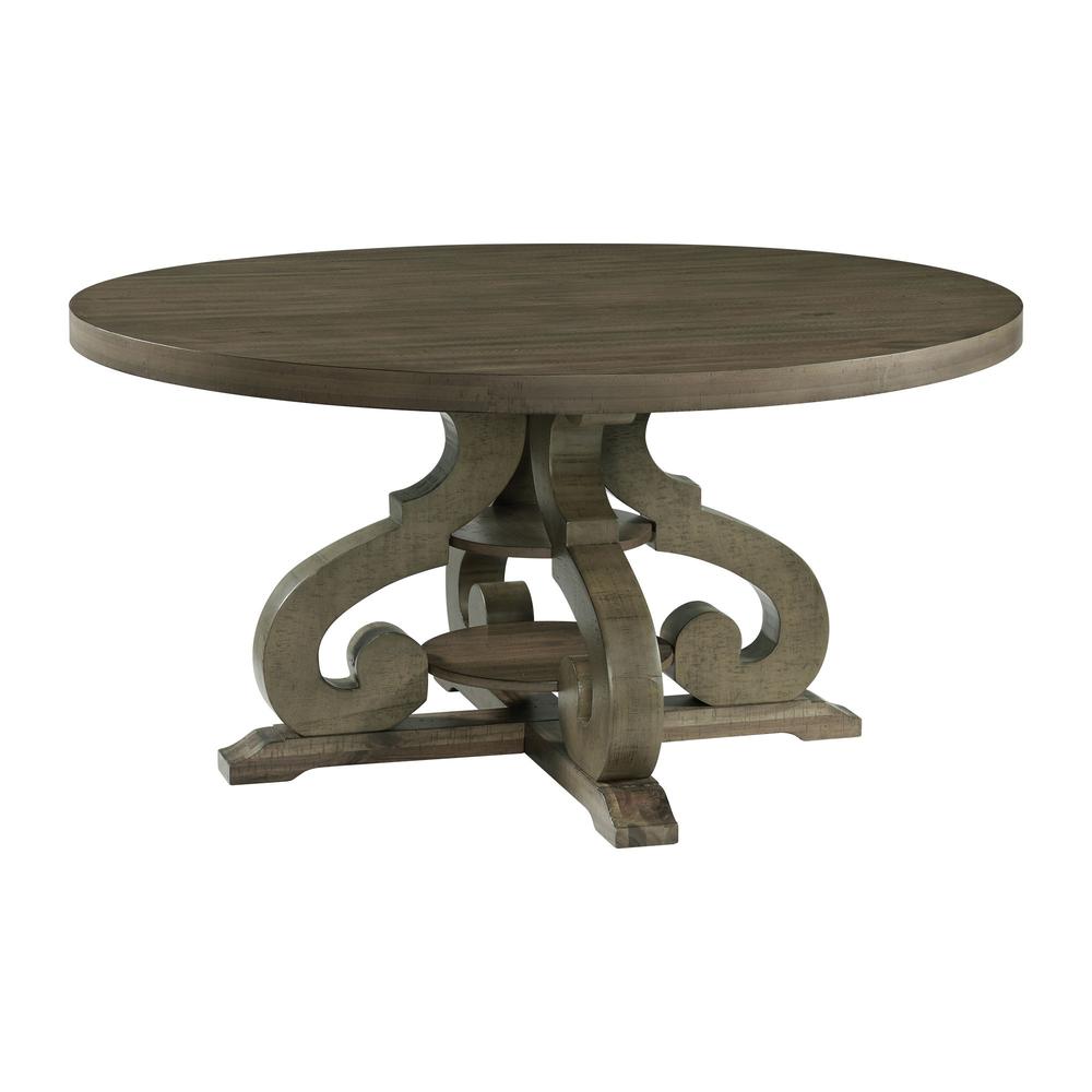Picket House Furnishings Stanford Round Dining Table. Picture 1
