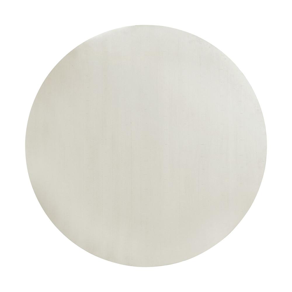 Picket House Furnishings Stanford Round Dining Table in White. Picture 6