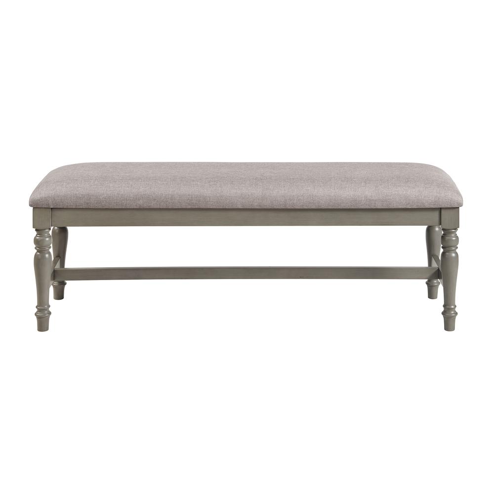 Fairwood  Dining Bench in Grey. Picture 2