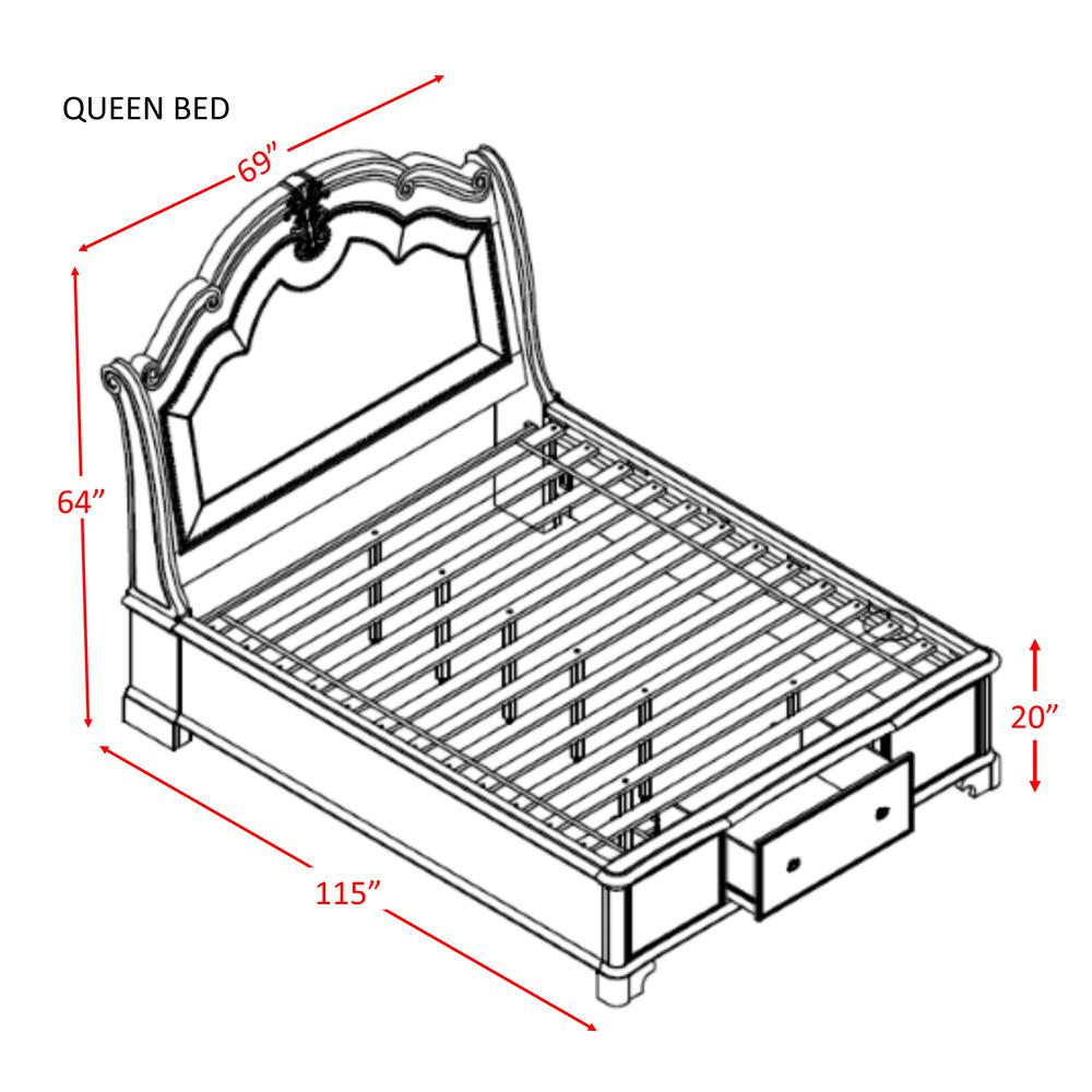 Tomlyn Queen Storage Bed. Picture 5