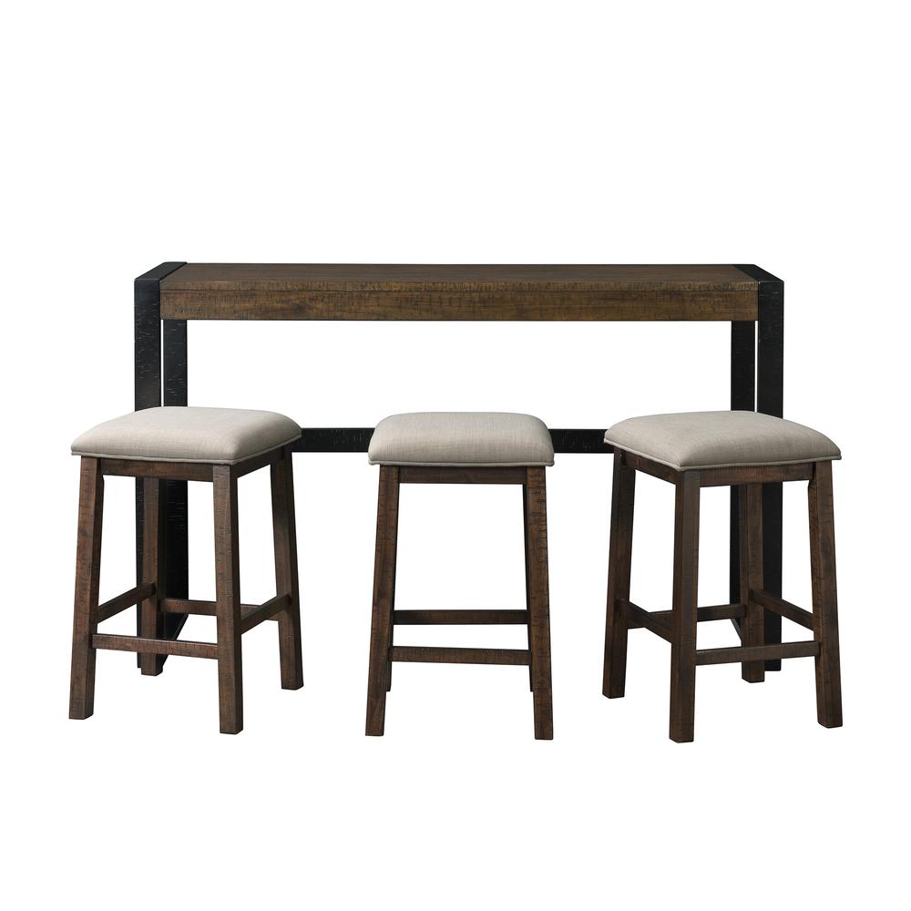 Picket House Furnishings Enrico Multipurpose Bar Table Set. Picture 14