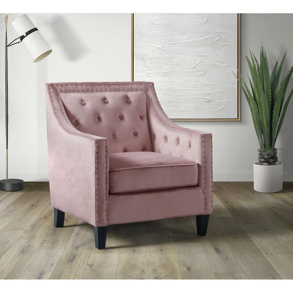 Picket House Furnishings Teagan Chair in Blush. Picture 2