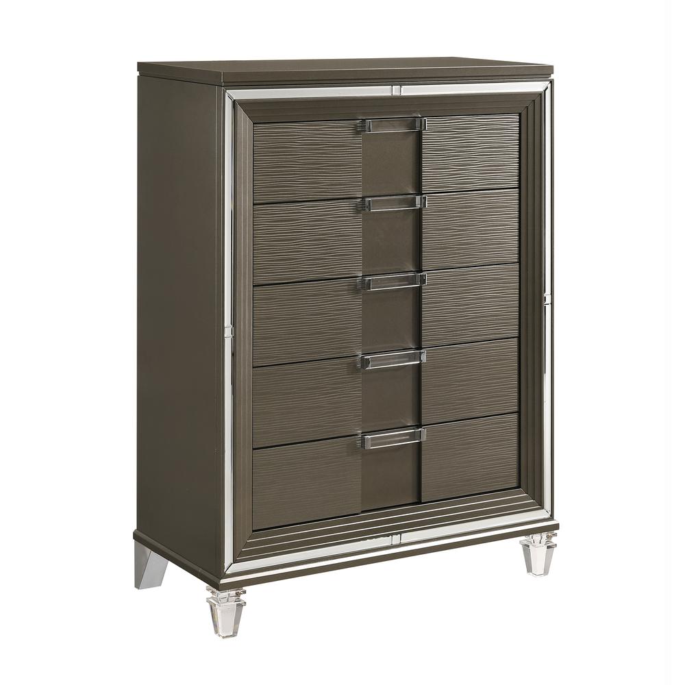 Charlotte 5-Drawer Flip-Top Chest. Picture 1
