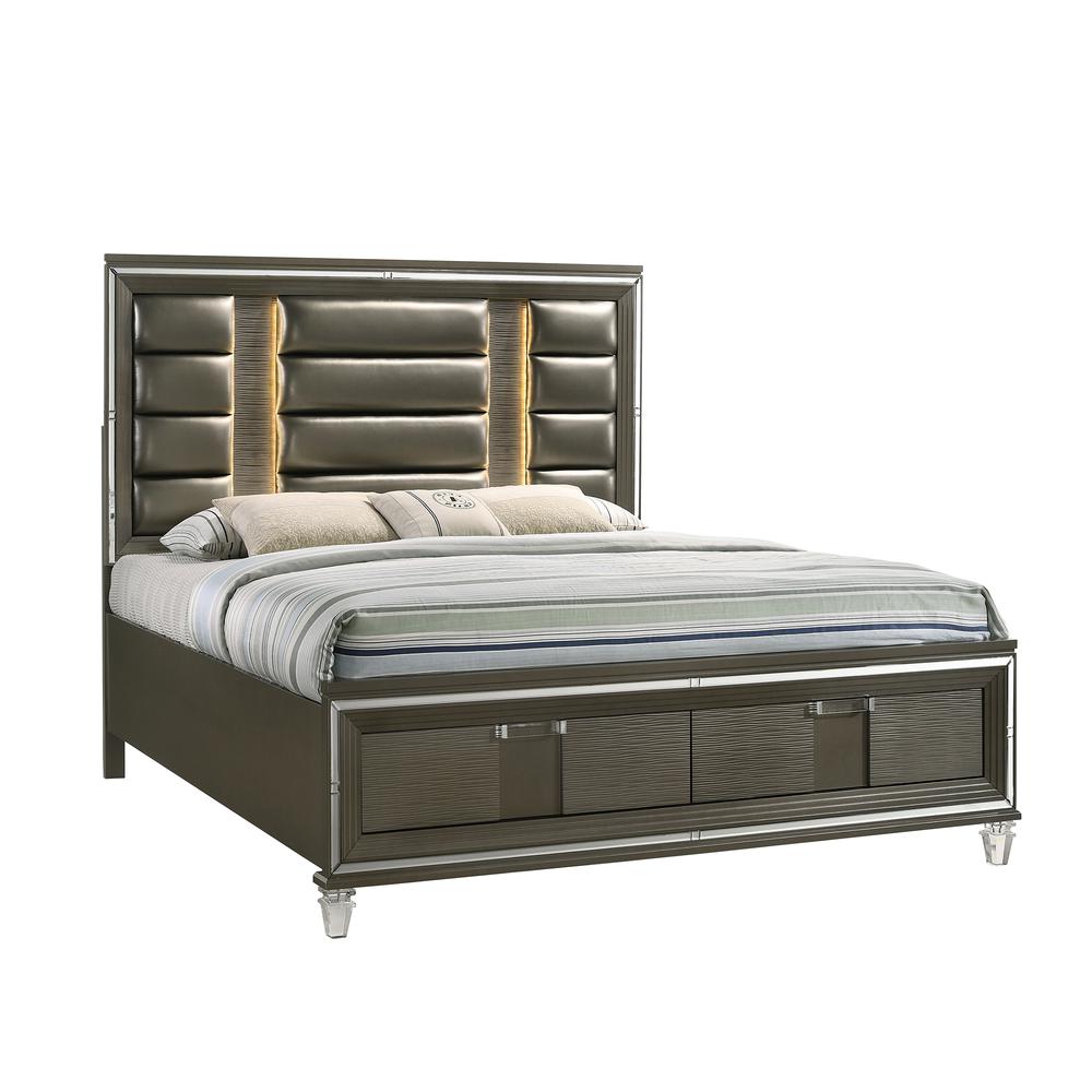 Charlotte 2-Drawer King Storage Bed. Picture 80