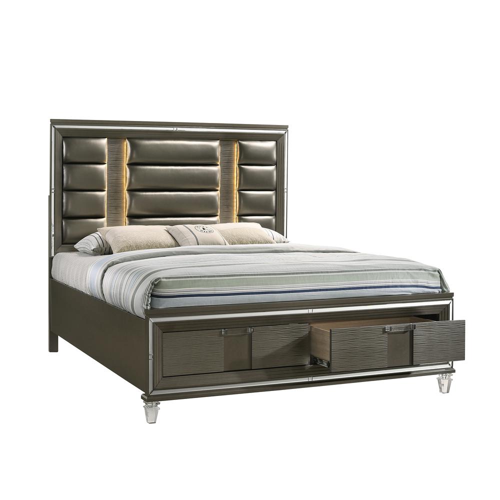Charlotte 2-Drawer King Storage Bed. Picture 87