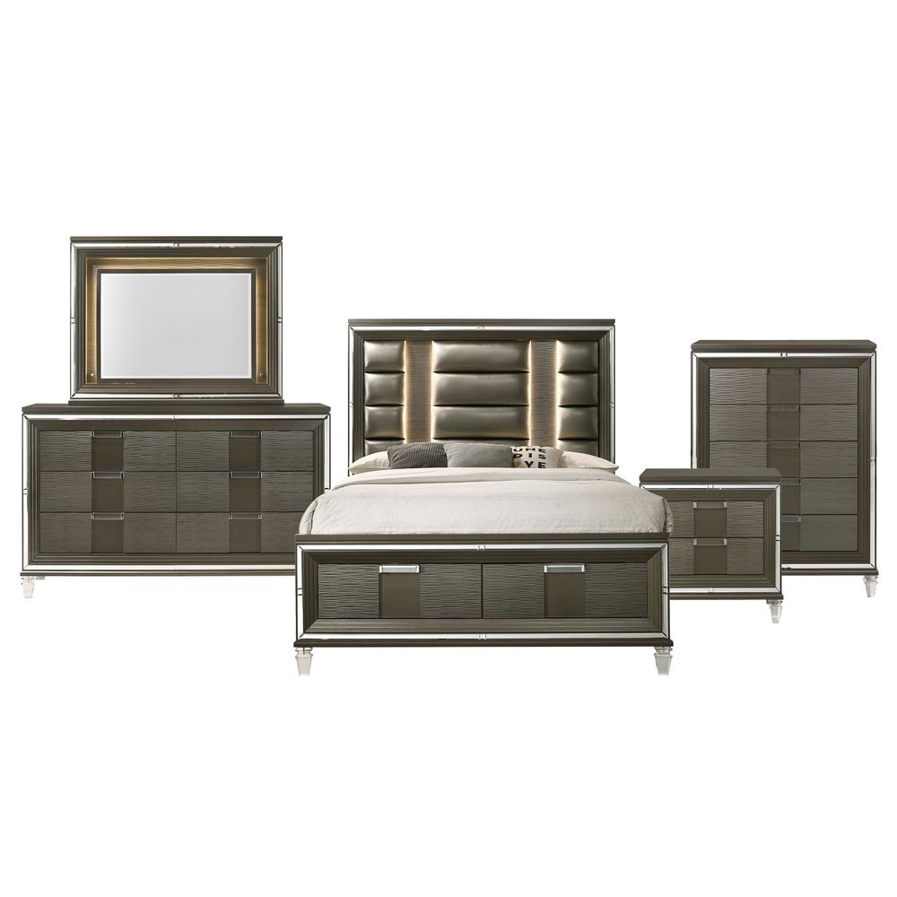 Charlotte 2-Drawer Queen Storage Bed. Picture 40