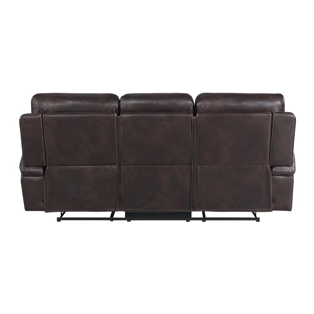 Campo Power Motion Sofa with Power Motion Head Recliner in Pebble Brown. Picture 5