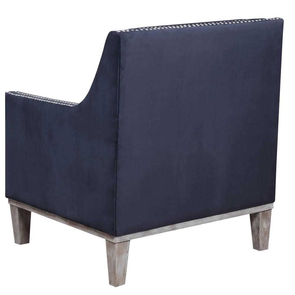 Aster Accent Chair in Navy. Picture 5