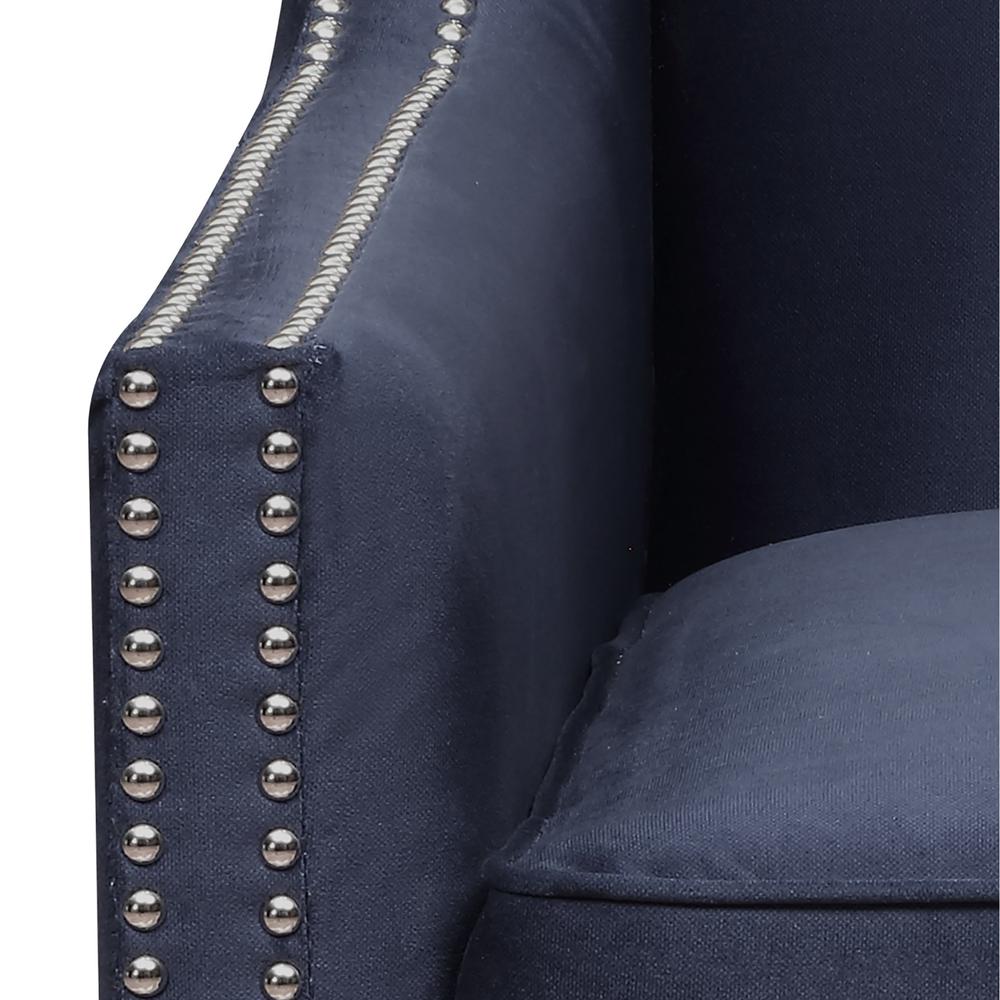 Aster Accent Chair in Navy. Picture 7