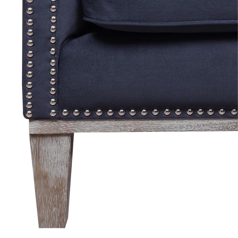 Aster Accent Chair in Navy. Picture 8