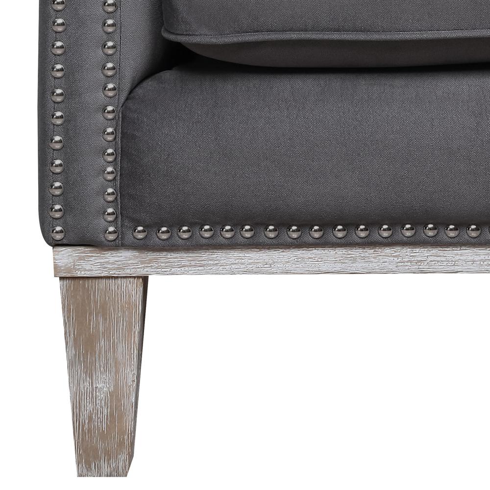 Aster Accent Chair in Charcoal. Picture 8