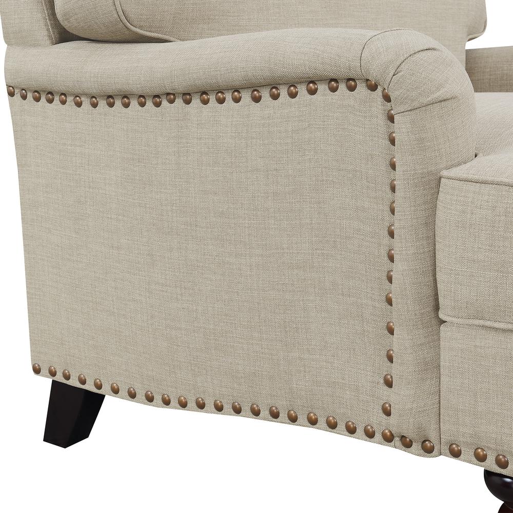 Cassandra 3PC Living Room Set-Sofa, Loveseat & Chair. Picture 4