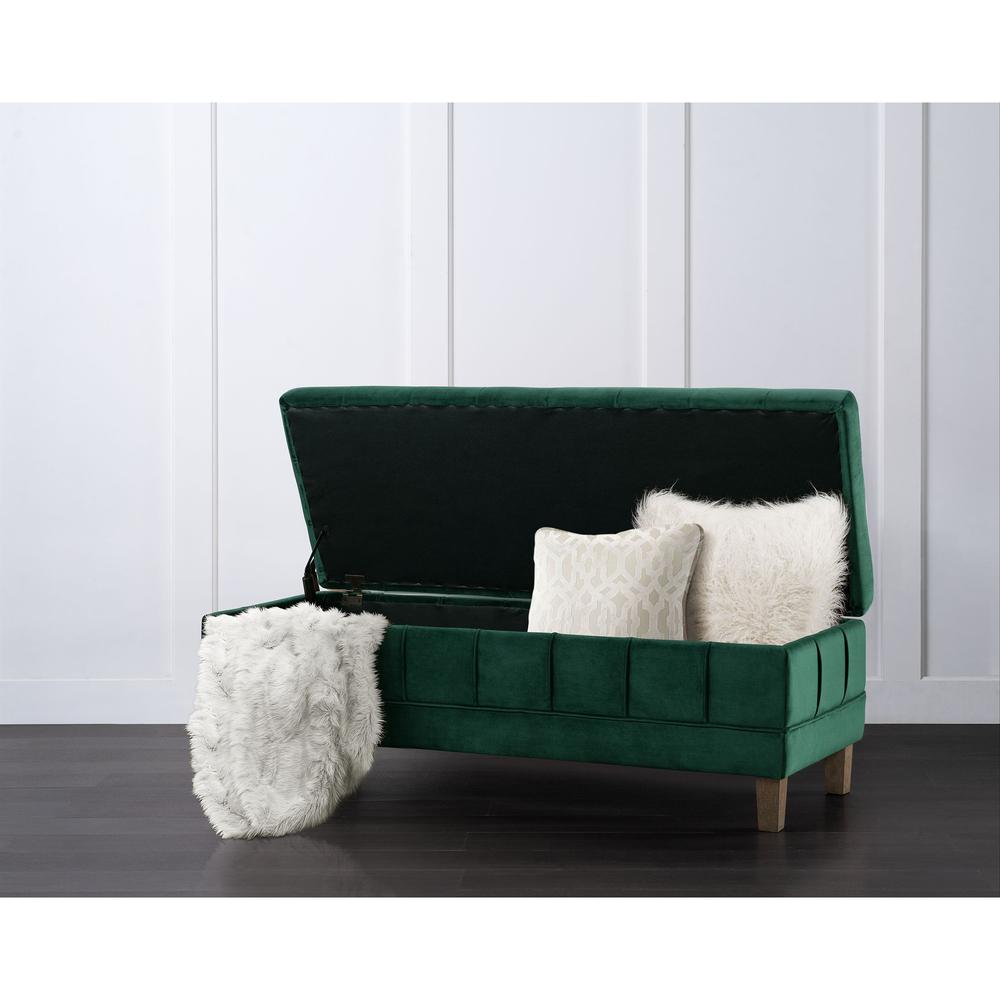 Picket House Furnishings Jude Tufted Storage Ottoman. Picture 12
