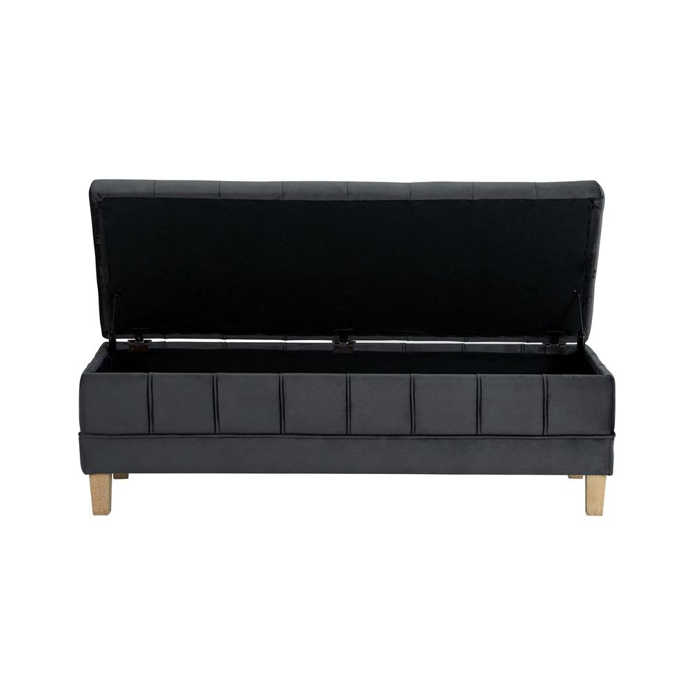 Picket House Furnishings Jude Tufted Storage Ottoman. Picture 9