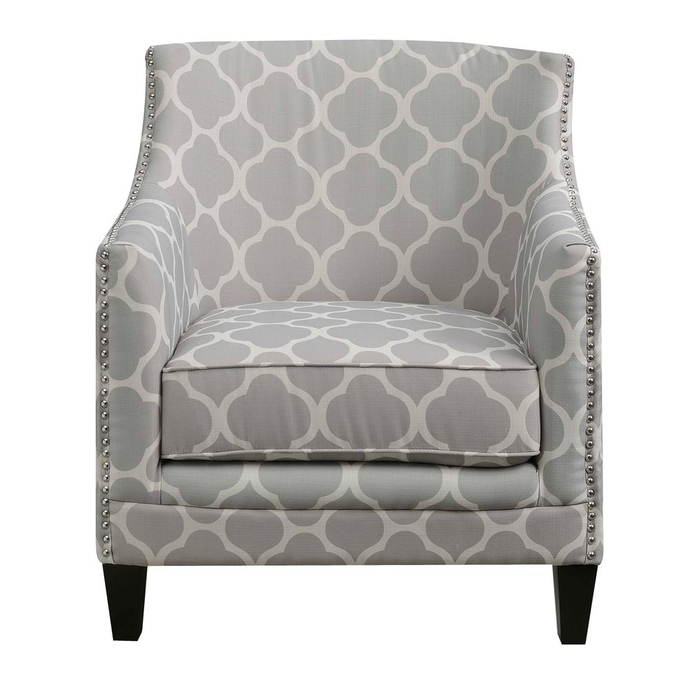 Deena Accent Chair in Dove. Picture 1