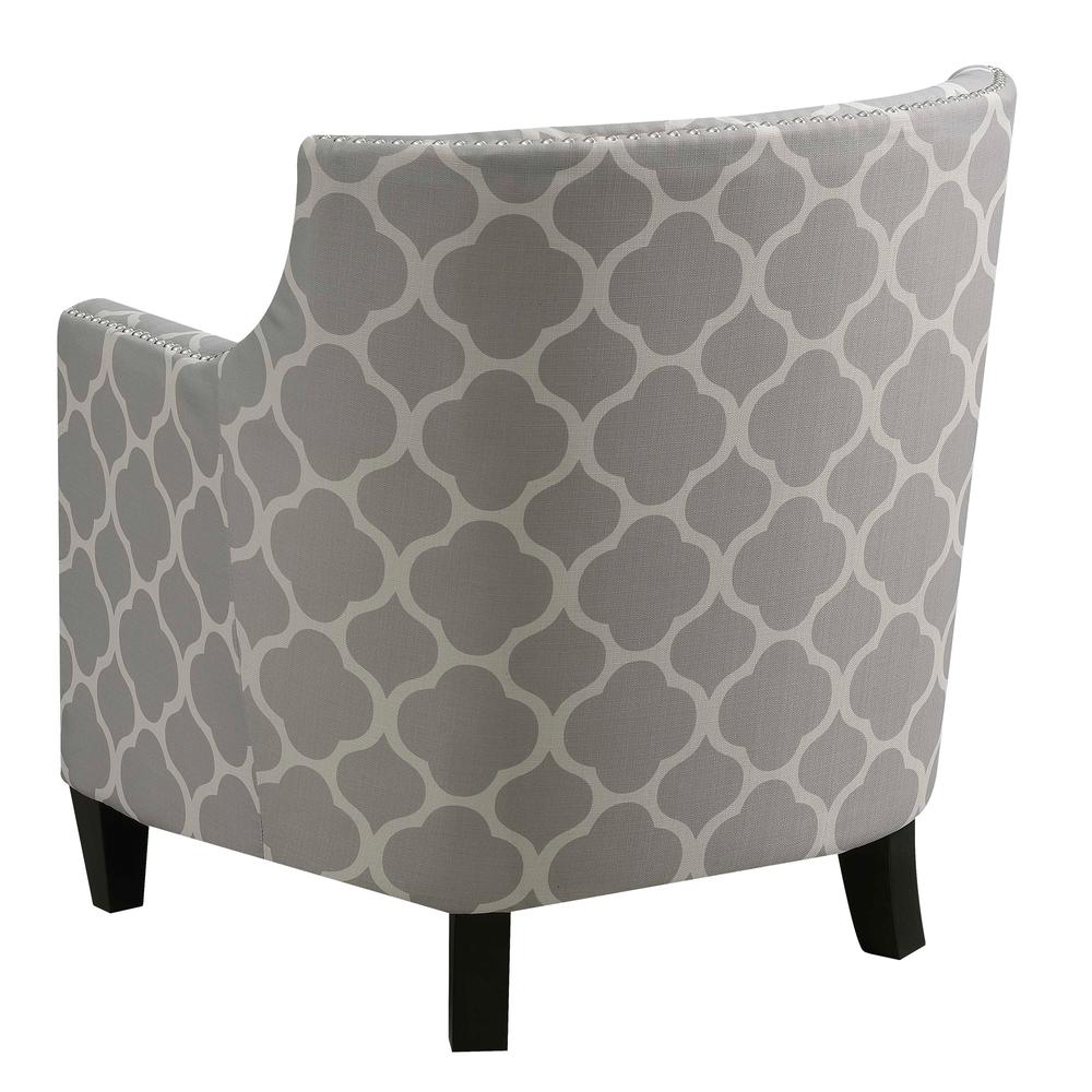 Deena Accent Chair in Dove. Picture 5