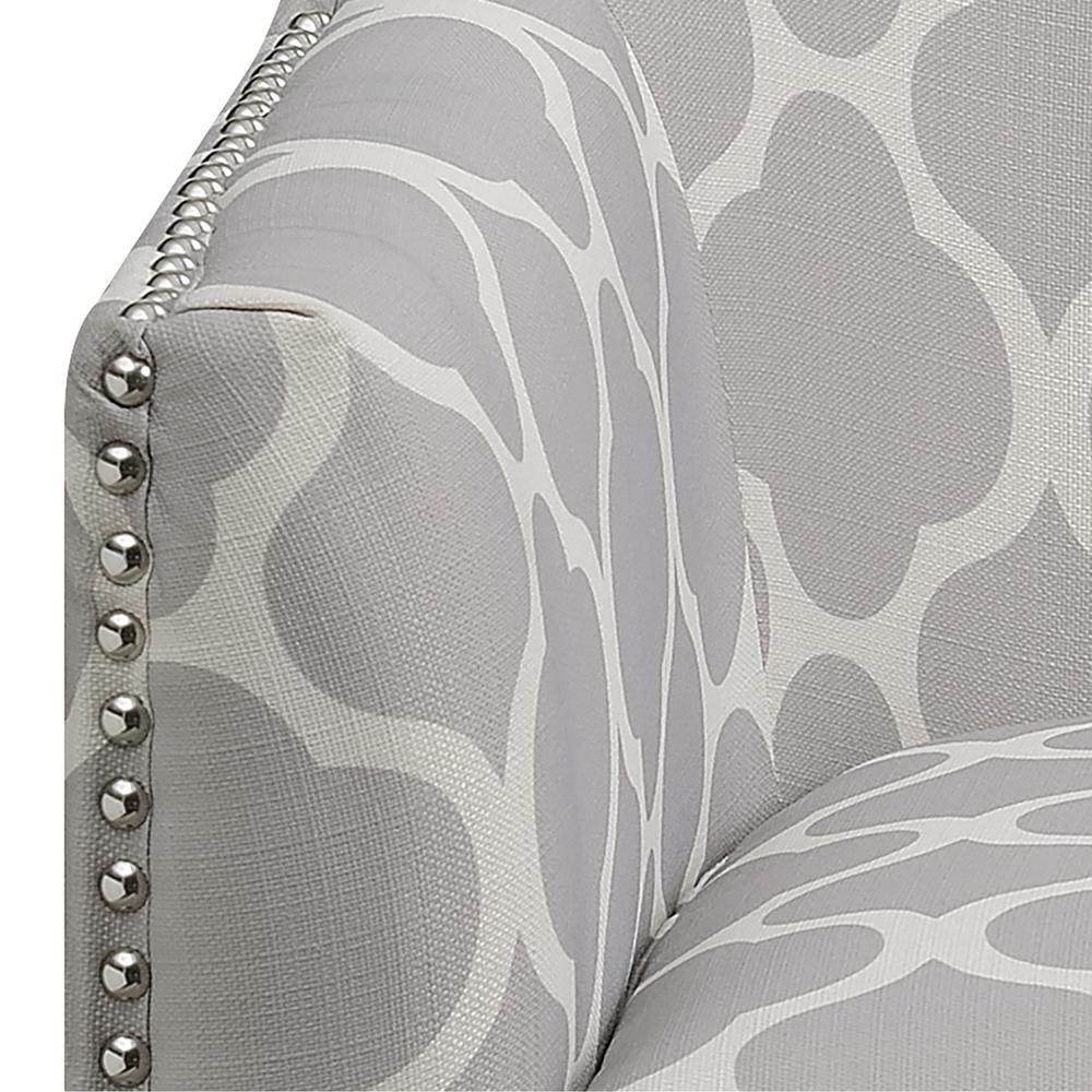 Deena Accent Chair in Dove. Picture 7