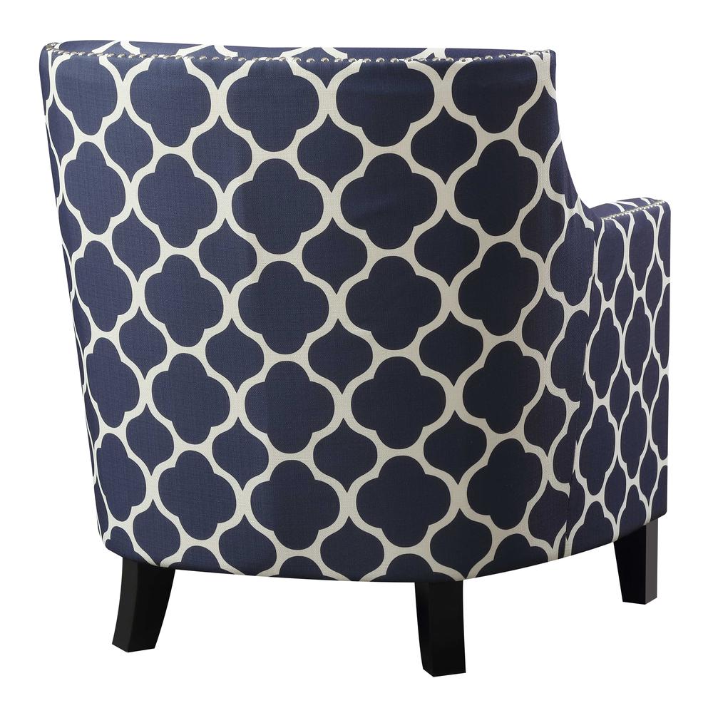 Deena Accent Chair in Marine. Picture 5