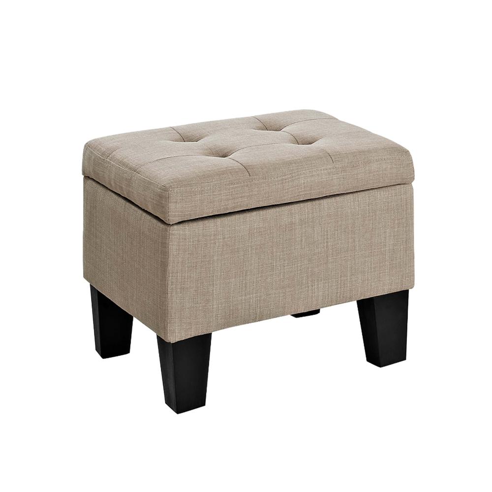 Picket House Furnishings Everett 3PK Storage Ottoman in Natural. Picture 5