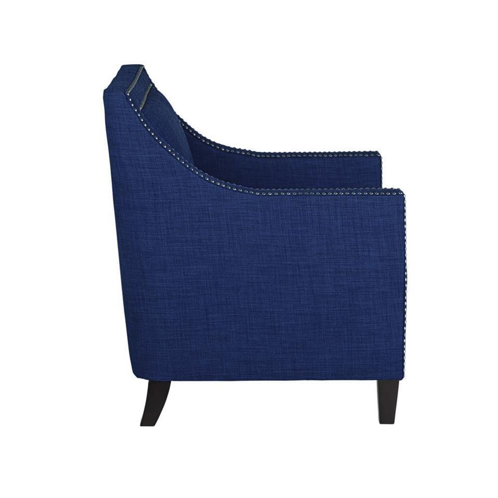 Emery Blue Chair. Picture 5