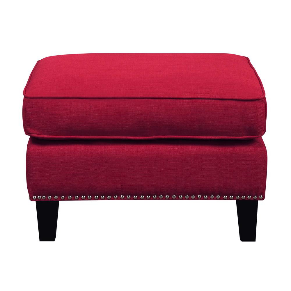 Emery Berry Ottoman. Picture 1