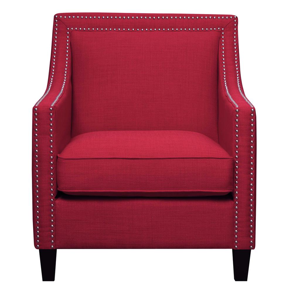 Emery Berry Chair & Ottoman. Picture 9