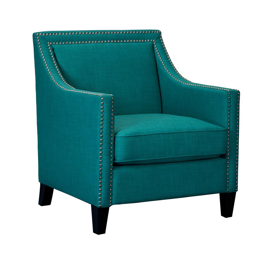 Emery Teal Chair. Picture 1