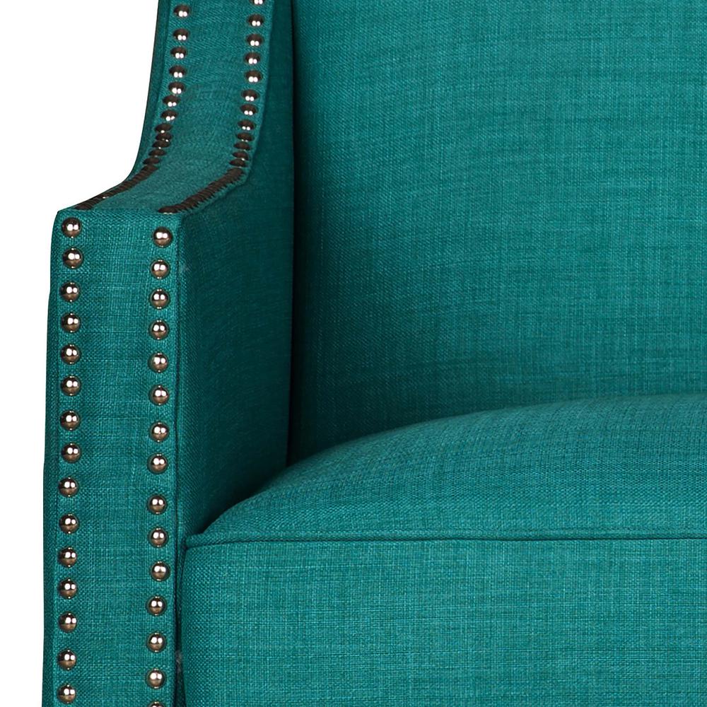 Emery Teal Chair. Picture 7