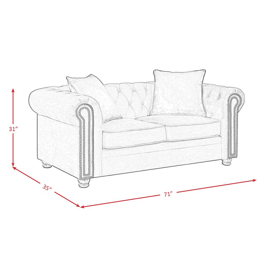 Gramercy Loveseat. Picture 7
