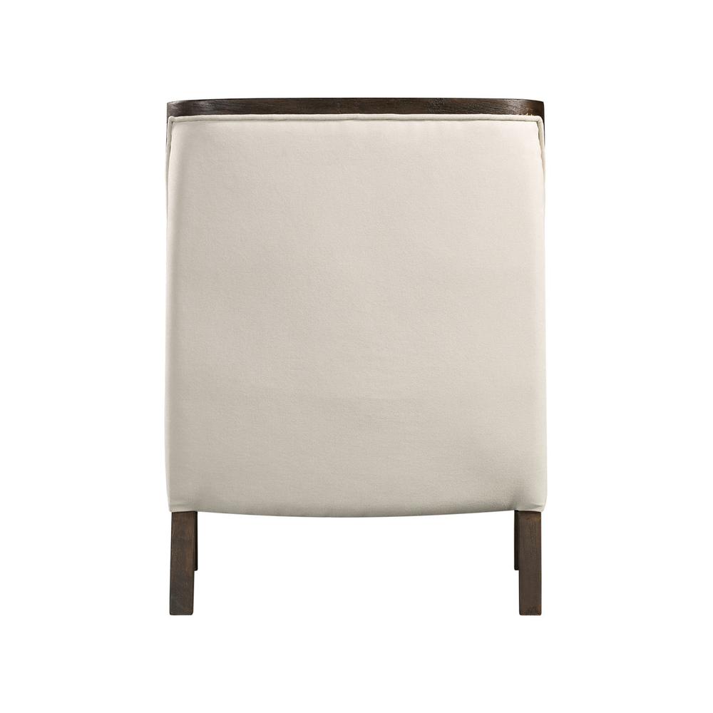 Dayna Accent Chair with Brown Frame. Picture 6