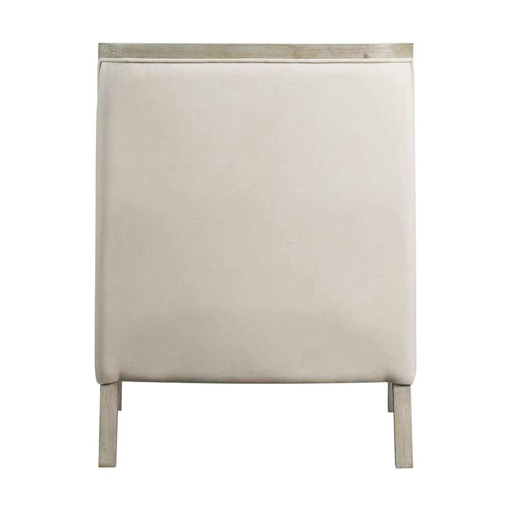Dayna Accent Chair with White Wash Frame. Picture 6