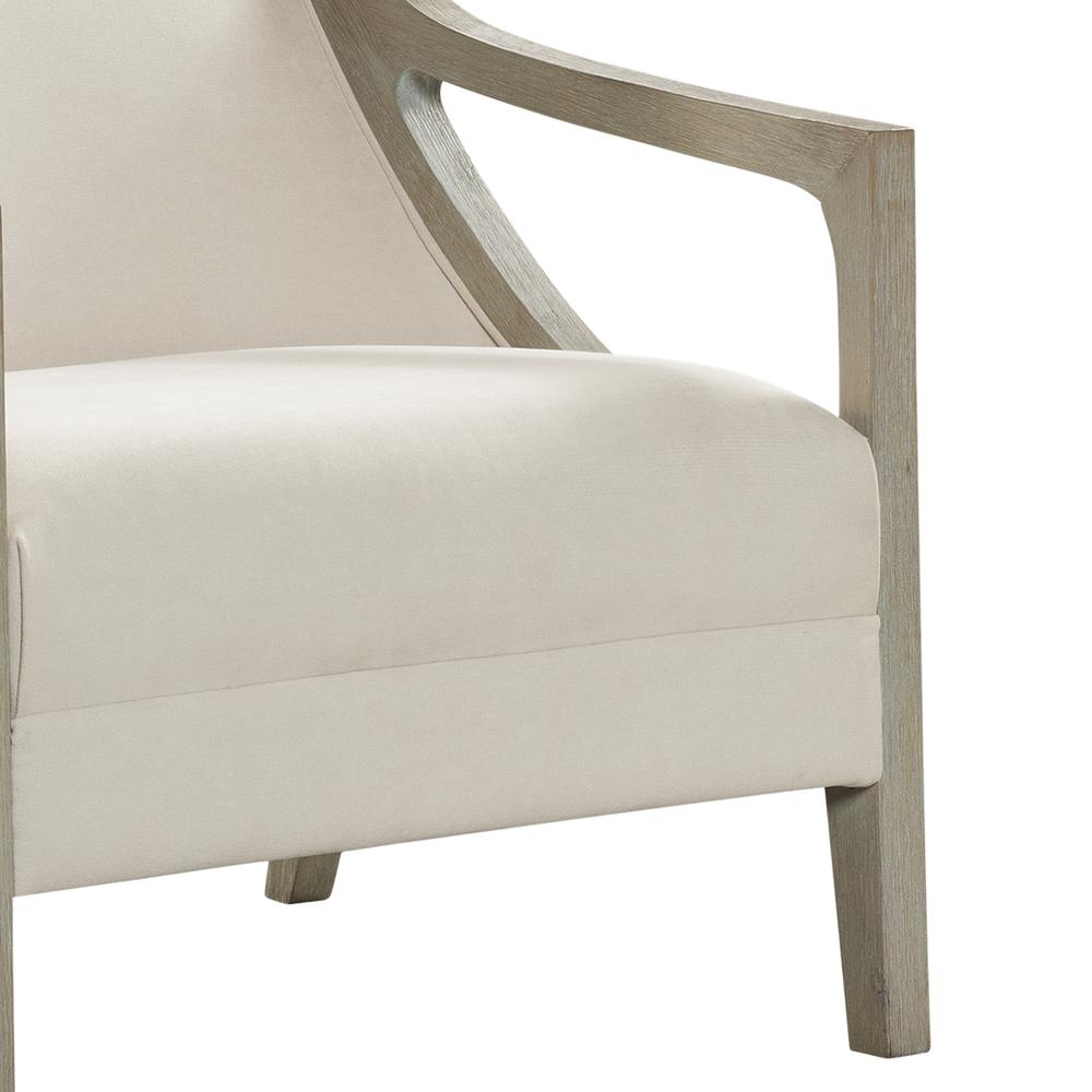 Dayna Accent Chair with White Wash Frame. Picture 11