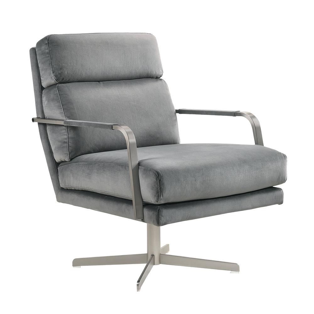Picket House Furnishings Garrett Mid-Century Swivel Accent Chair. The main picture.