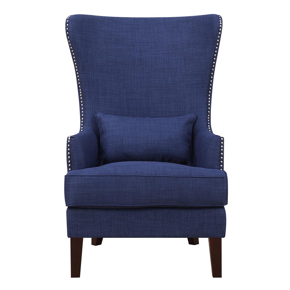 Kegan Accent Chair in Blue. Picture 10