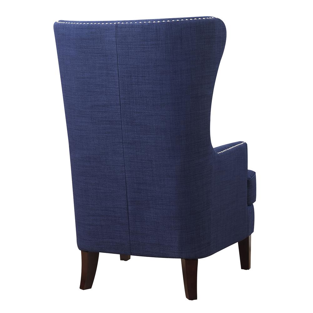 Kegan Accent Chair in Blue. Picture 2
