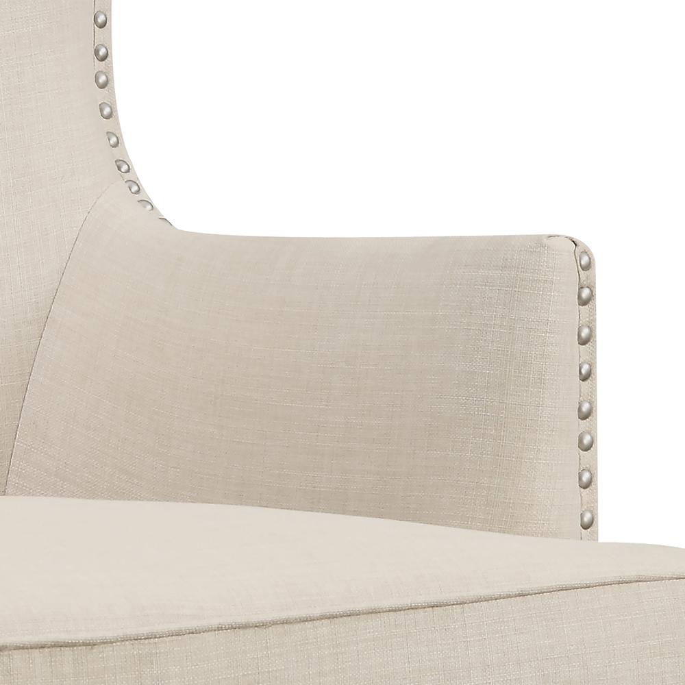 Kegan Accent Chair in Heirloom Natural. Picture 8