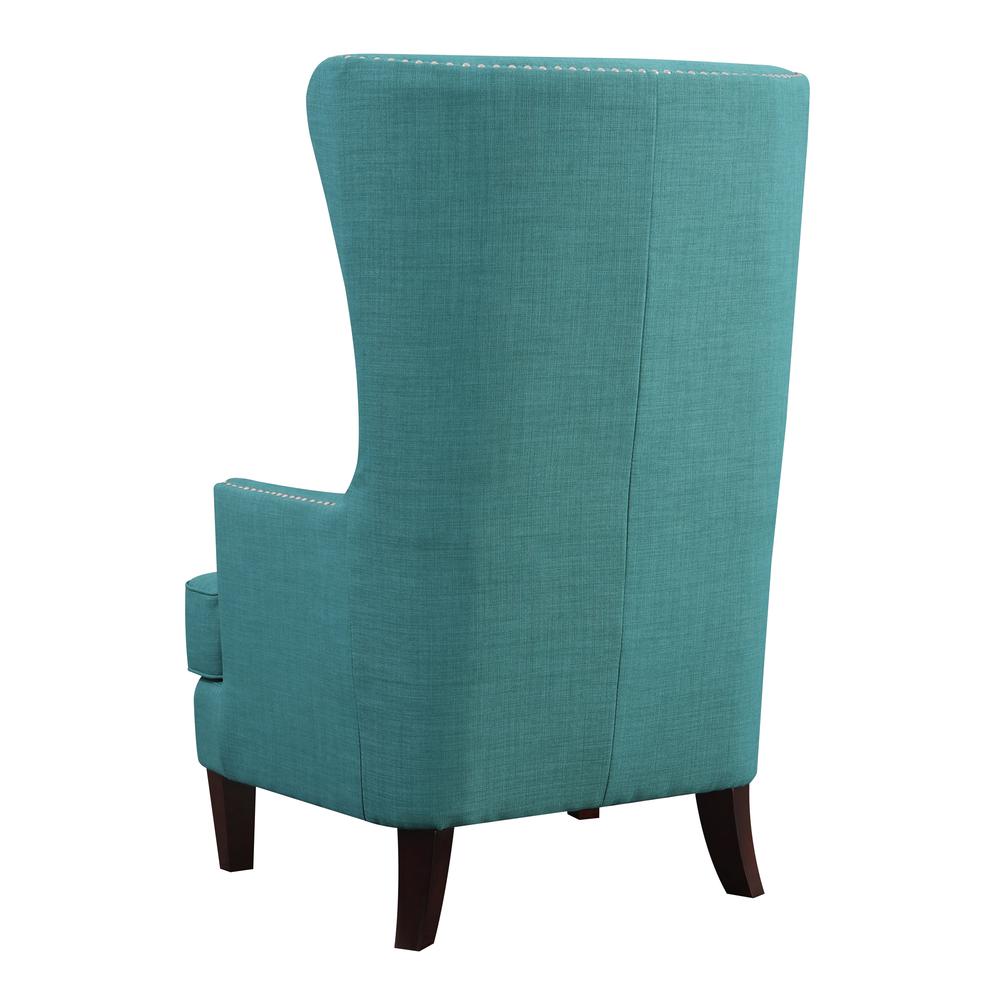 Kegan Accent Chair in Heirloom Teal. Picture 4