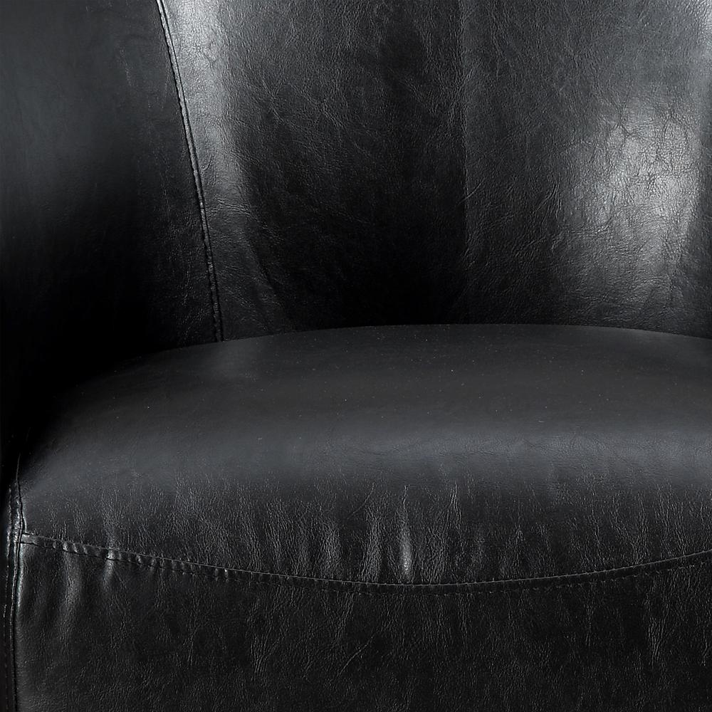 Radford Black Swivel Chair. Picture 3