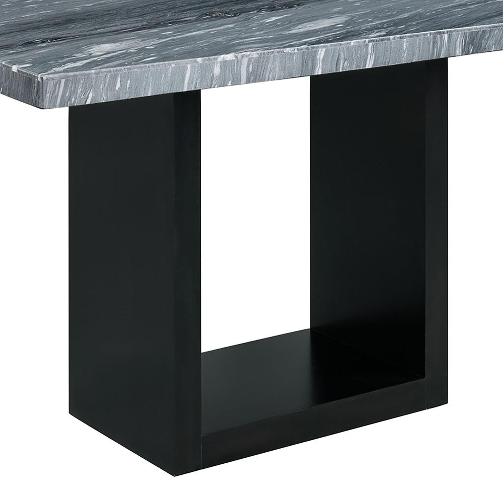 Picket House Furnishings Willow Marble Counter Height Table in Gray. Picture 9