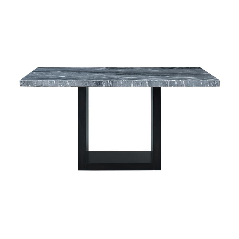 Picket House Furnishings Willow Marble Counter Height Table in Gray. Picture 3