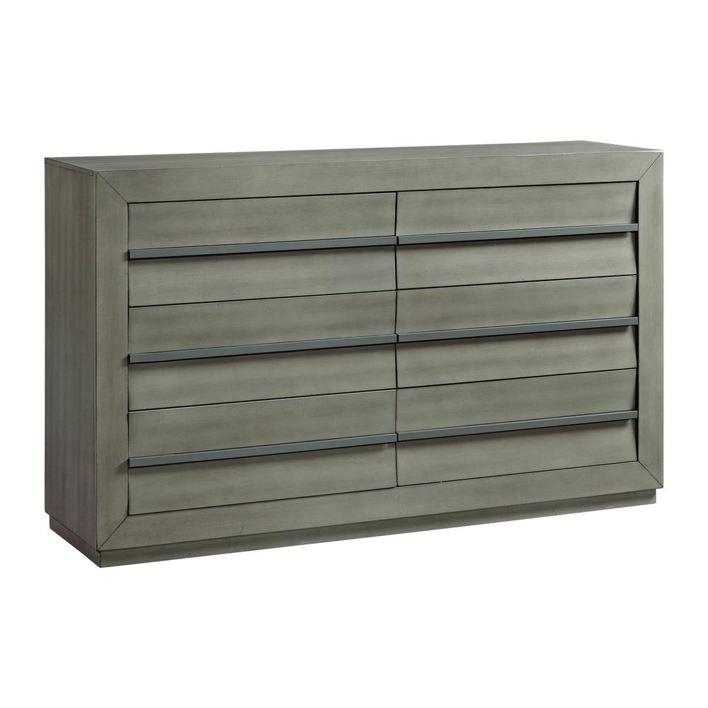 Picket House Furnishings Cosmo 7-Drawer Dresser in Grey. Picture 1