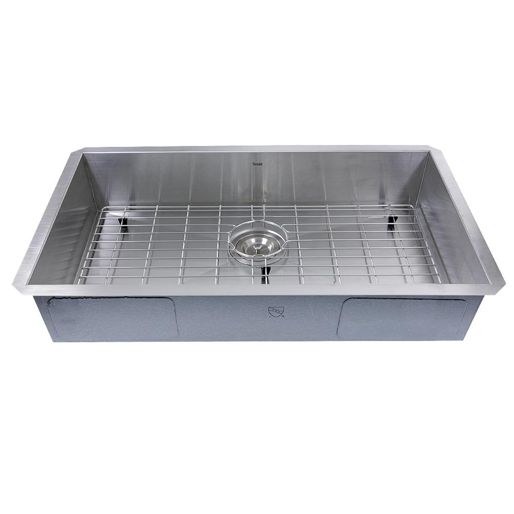 30 Inch Single Bowl Zero Radius Ada Stainless Steel Kitchen Sink
